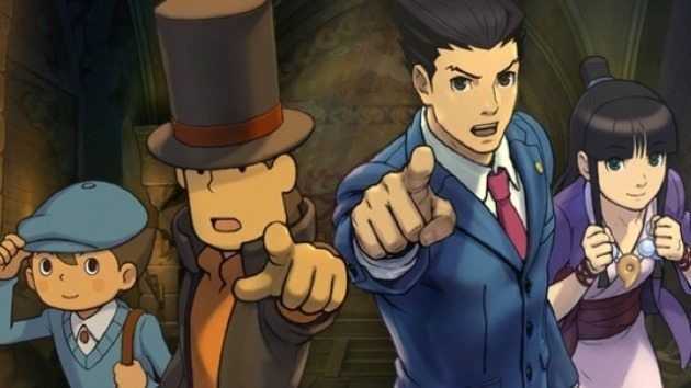 Professor Layton Vs. Phoenix Wright Ace Attorney