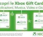 Microsoft annuncia l'arrivo delle Xbox Gift Cards