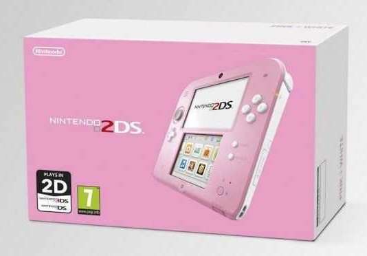 Nintendo 2DS rosa e bianco anche in Europa