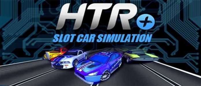 HTR Slot Car Simulation Banner