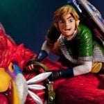 Statua di Link on Loftwing da Zelda Skyward Sword