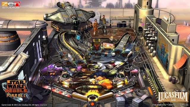 Star Wars table Zen Pinball2