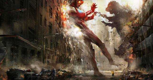 Godzilla VS Ultraman