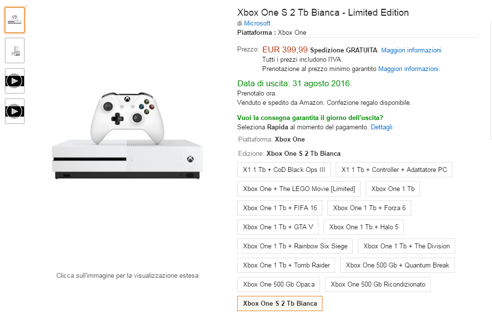 Xbox One S