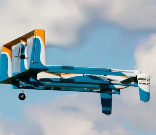Amazon testa la consegna tramite drone in accordo con il governo inglese