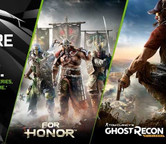 Nvidia regala For Honor o Ghost Recon Wildlands con le sue schede video Nvidia