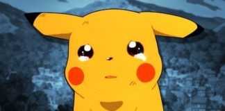 pikachu piange