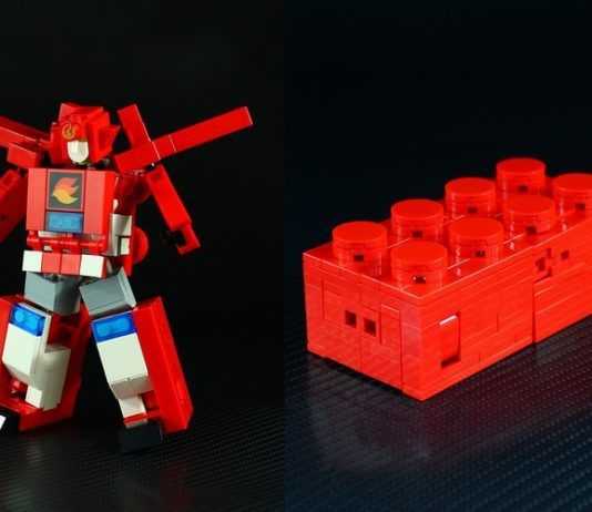 Ecco il primo LEGO-Transformer made in Japan! LEGO
