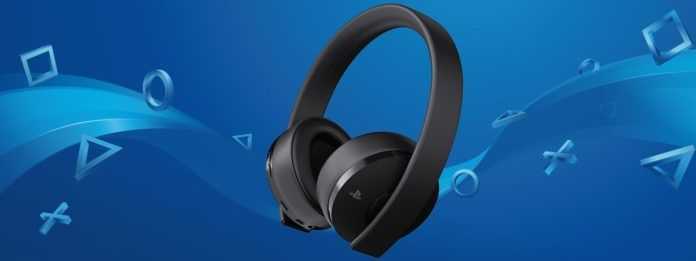 Sony Headset Gold