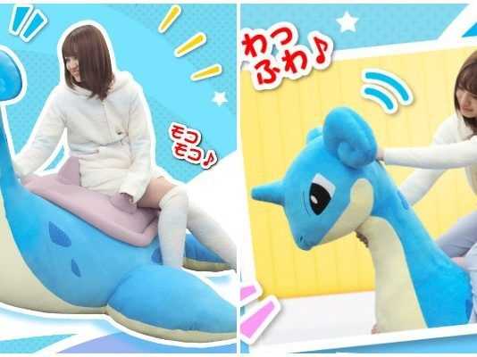 Giappone: Ecco il peluche gigante di Lapras! Bandai