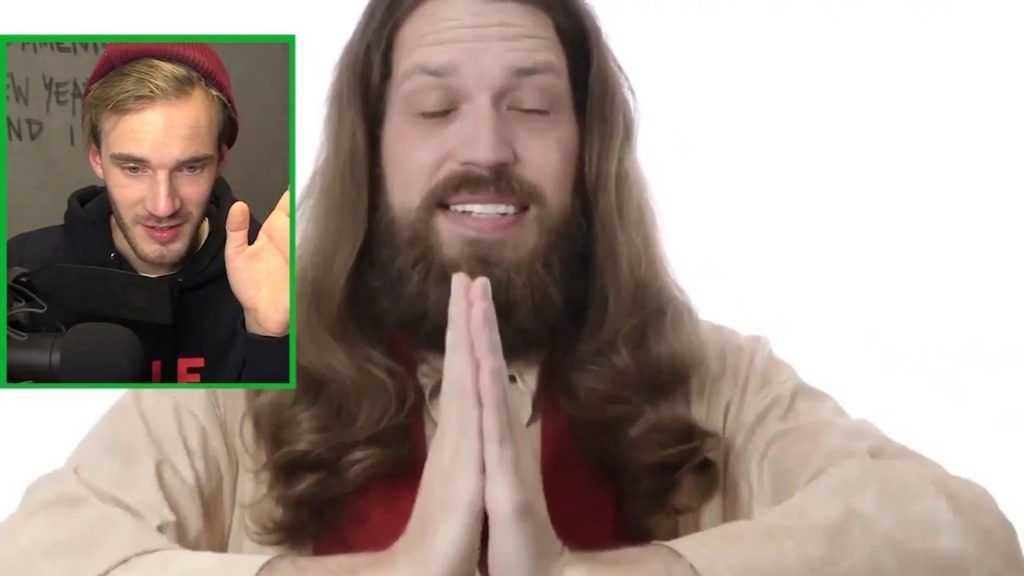 pewdiepie jesus hitler did nothing wrong