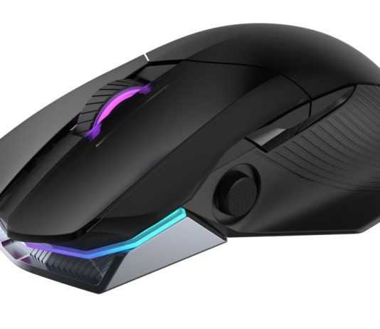ASUS Republic of Gamer presenta il mouse Chakram, con ricarica wireless e joystick integrato ROG Chakram