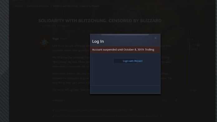 Blizzard Entertainment proteste Hong Kong 2 Blizzard Entertainment