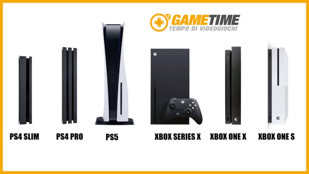 PS5 dimensioni a confronto 1