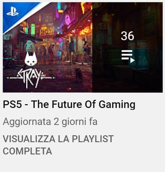 PlayStation 5 playlist