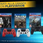 Offerte PlayStation 4: “Riparti alla grande con Playstation” ps4 esclusive playstation 4 offerte sony