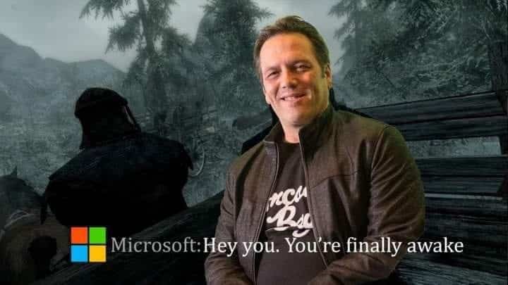 bethesda-meme-phil-spencer-skyrim