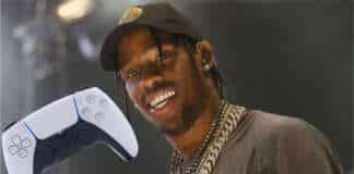 Travis Scott PS5 Dualsense