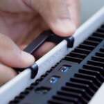 PlayStation 5 installazione base in orizzontale