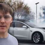 GameStop: youtuber diventa ricco con le azioni e brucia la sua Tesla per festeggiare Alex Ernst GameStop Tesla