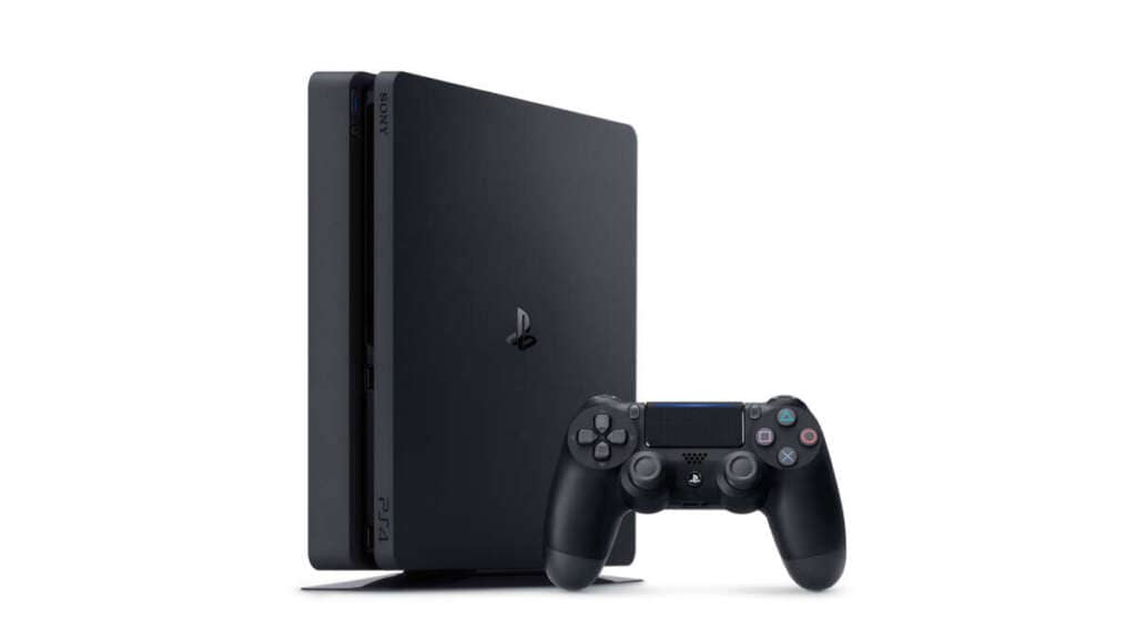 PS4 slim jet black