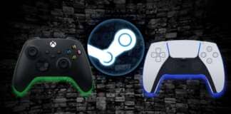 Steam Xbox Controller DualSense