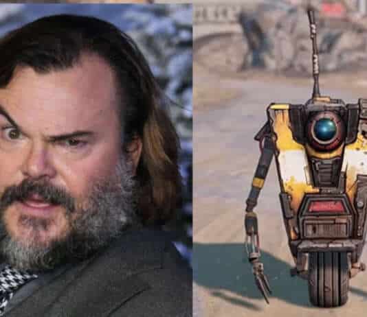 jack black claptrap borderlands film