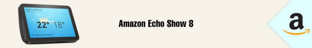 Banner Amazon Echo Show 8