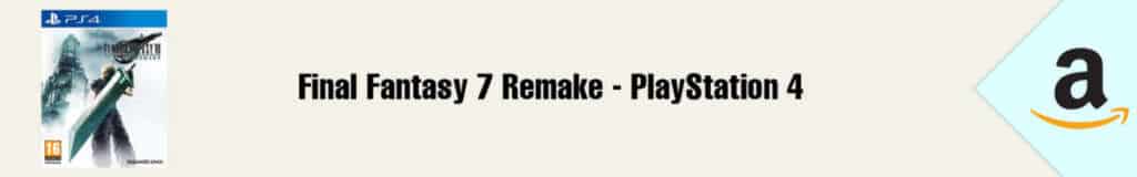 Banner Amazon Final Fantasy 7 Remake PS4