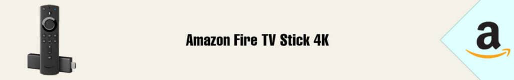Banner Amazon Fire TV Stick 4K