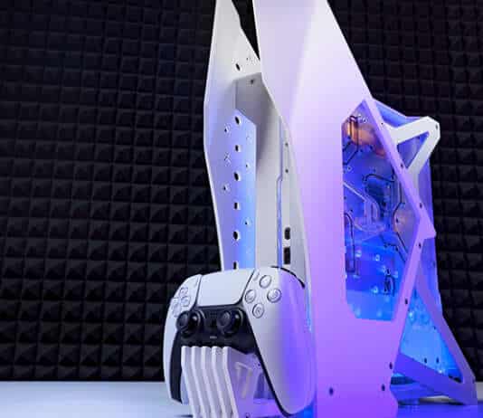 PlayStation 5 con raffreddamento a liquido: la crea Modding Café e il risultato è incredibile playstation 5 modding cafè