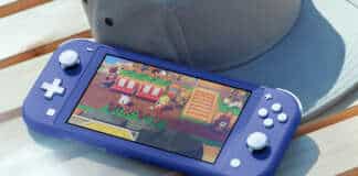 Nintendo Switch Lite blu