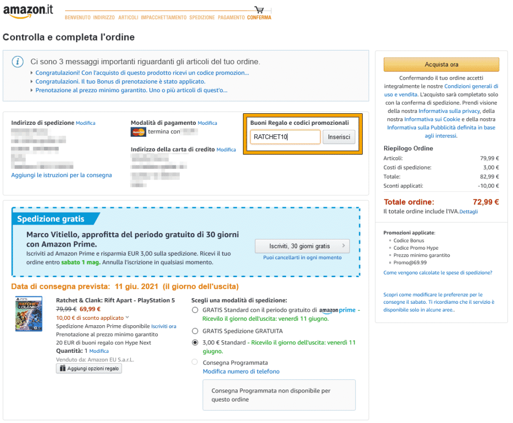 Ratchet and Clank Rift Apart Sconto Amazon 2