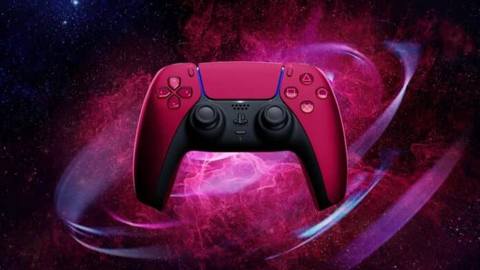 PlayStation 5 DualSense Cosmic Red