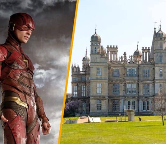 The Flash: nel film torna la Magione Wayne dei film su Batman di Tim Burton con Michael Keaton The Flash Batman Wayne Manor 3