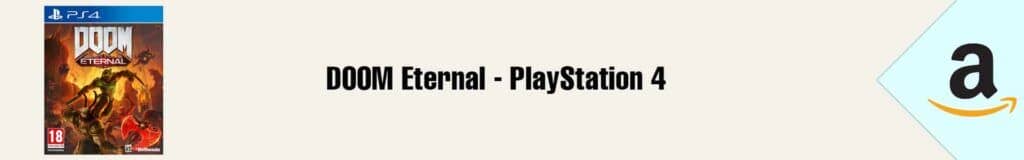 Banner Amazon DOOM Eternal PS4