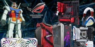 ASUS ROG Gundam schede video schede madri case