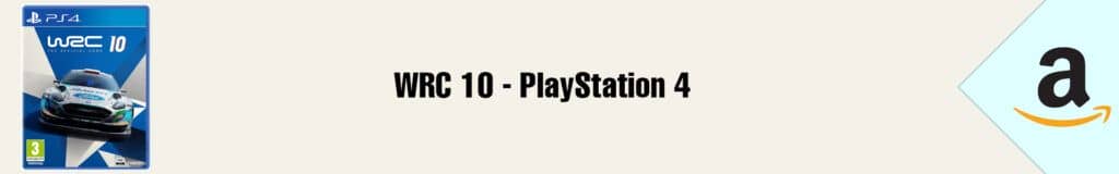 Banner Amazon WRC 10 PS4