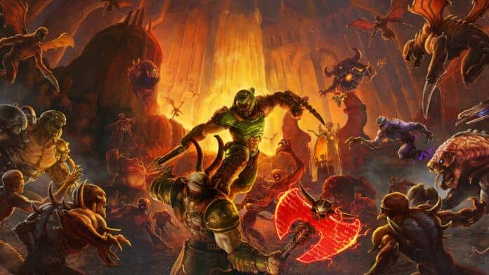 DOOM Eternal id Software Bethesda Game Studios Xbox Game Studios Zenimax DOOM Eternal id Software Bethesda Game Studios Xbox Game Studios Zenimax