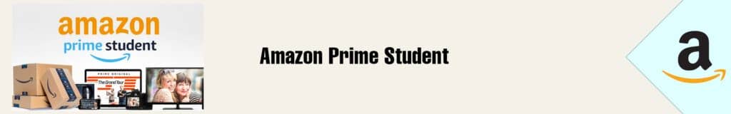 Banner Amazon Prime Student