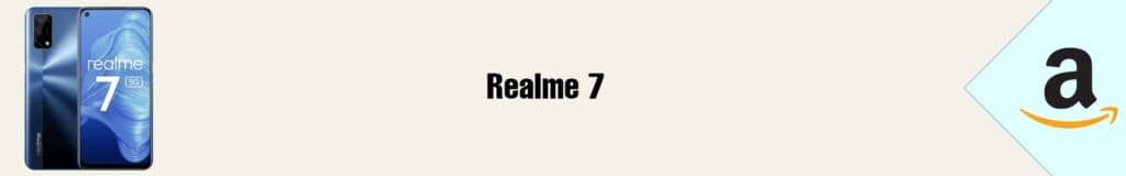 Banner Amazon Realme 7