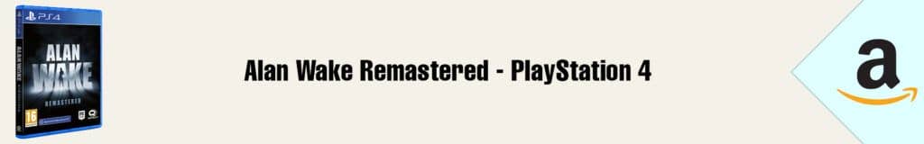 Banner Amazon Alan Wake Remastered PS4