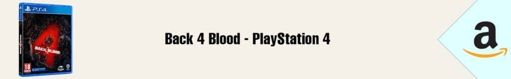 Banner Amazon Back 4 Blood PS4