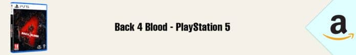 Banner Amazon Back 4 Blood PS5