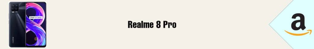 Banner Amazon Realme 8 Pro