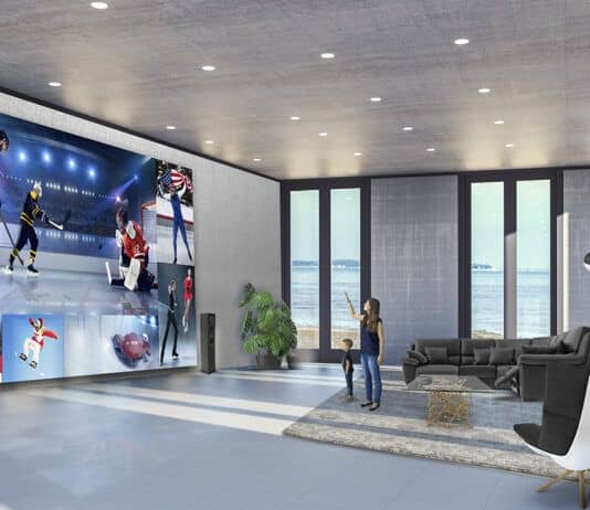 LG porta il cinema a casa vostra. Svelata una mega TV 8K da 325″! LG Direct View LED DVLED Extreme Home Cinema 325 a
