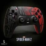 Spider-Man 2: un designer immagina il controller DualSense di PlayStation 5 dedicato al gioco Spider-Man 2 DualSense PlayStation 5 POPeART 5