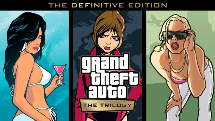GTA The Trilogy Definitive Edition PS4 PS5 Xbox One Xbox Series X Nintendo Switch PC