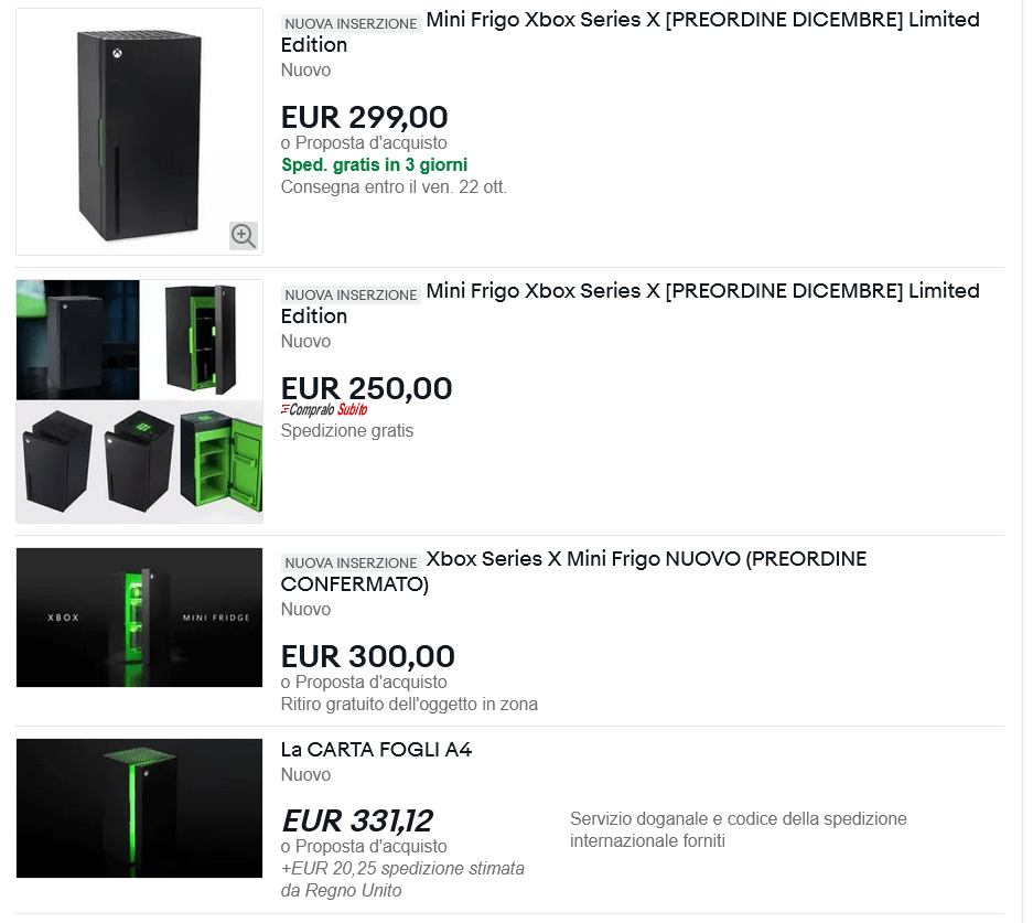 Xbox Series X Mini Fridge bagarini 1