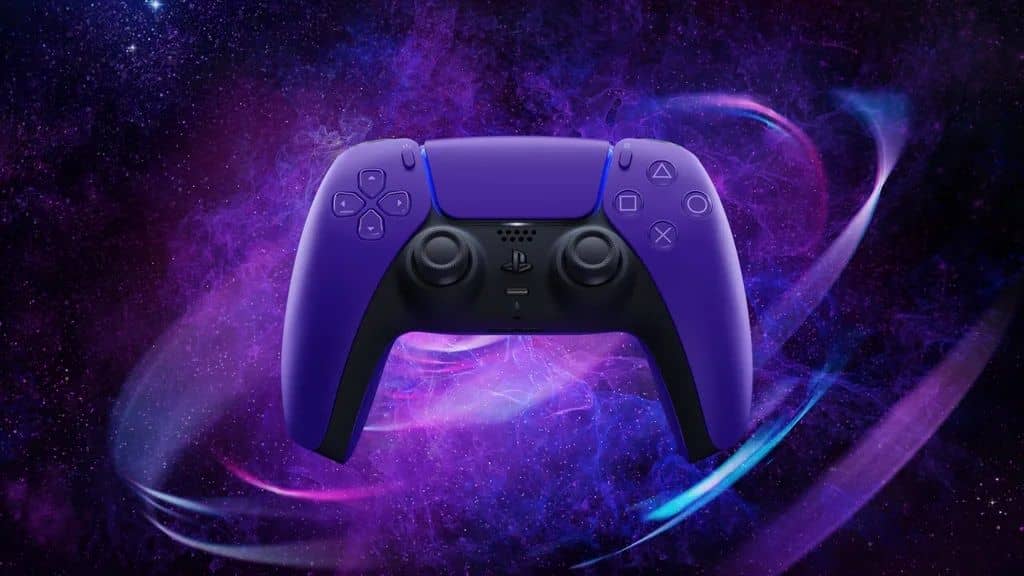 PlayStation 5 DualSense Galactic Purple